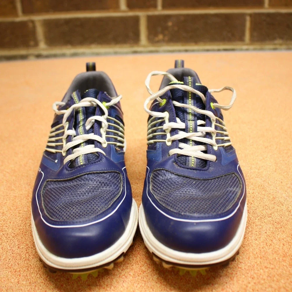 FootJoy FJ Fury Golf Shoes Soft Spikes 51101 Mens Sz 10 Blue White